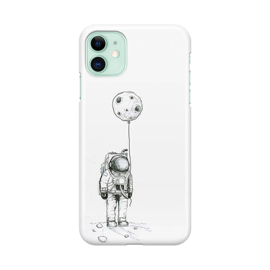 Astronaut Moon Balloon iPhone 12 mini Case