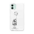 Astronaut Moon Balloon iPhone 12 Case