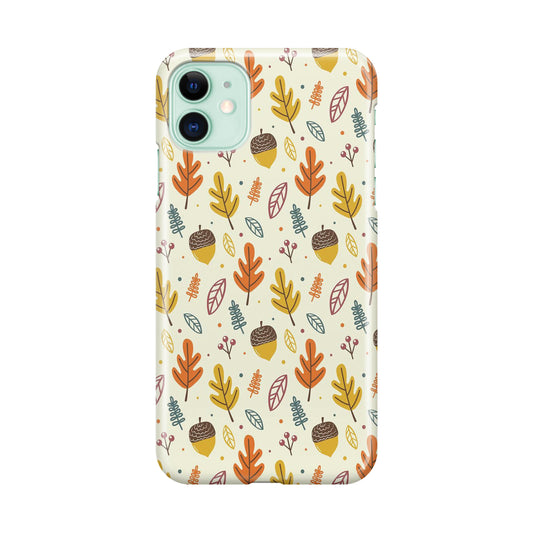 Autumn Things Pattern iPhone 12 mini Case