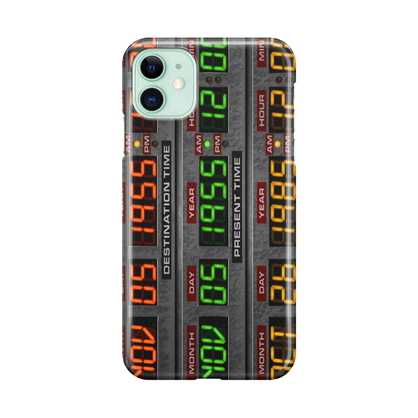 Back To The Future Time Circuits iPhone 12 Case