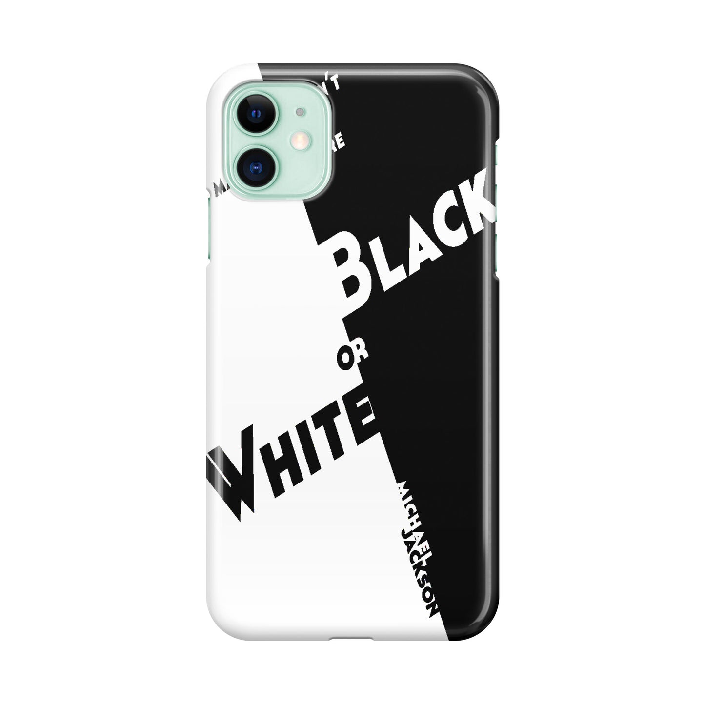 Black Or White Michael Jackson iPhone 11 Case