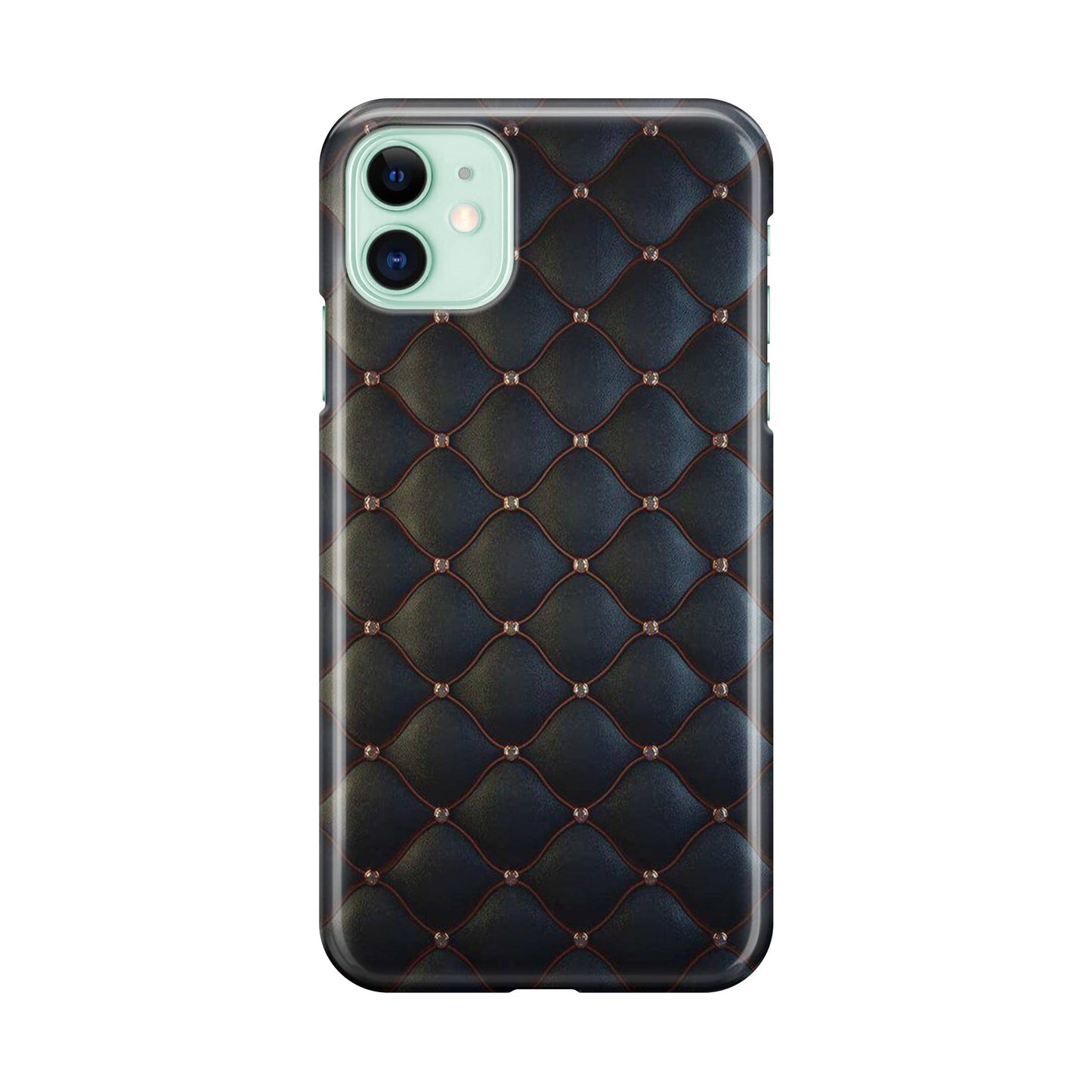 Black Royal Pattern iPhone 11 Case