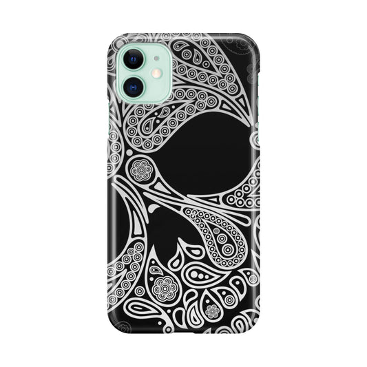 Black Skull iPhone 11 Case