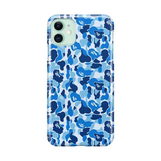 Blue Camo iPhone 11 Case