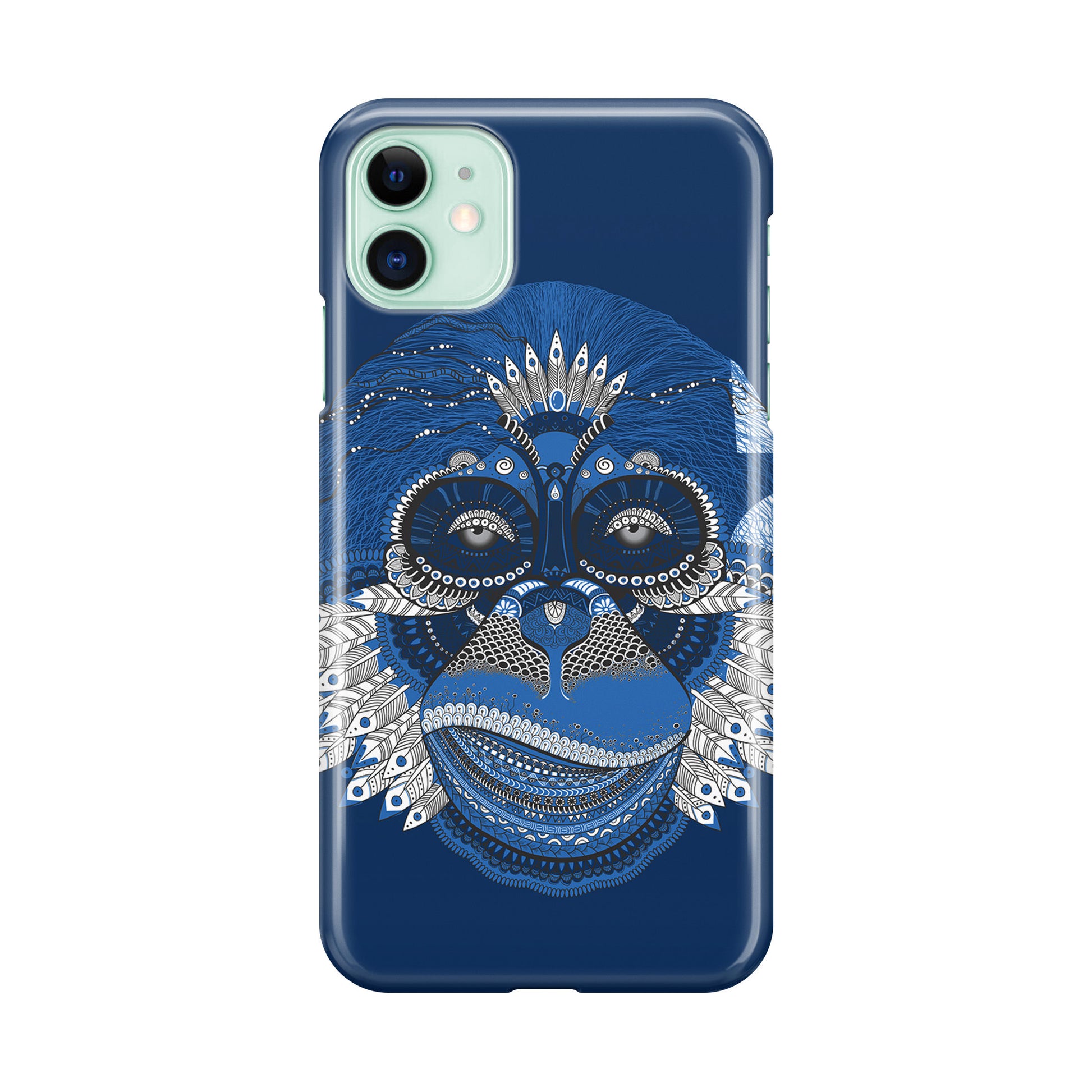 Blue Monkey iPhone 11 Case