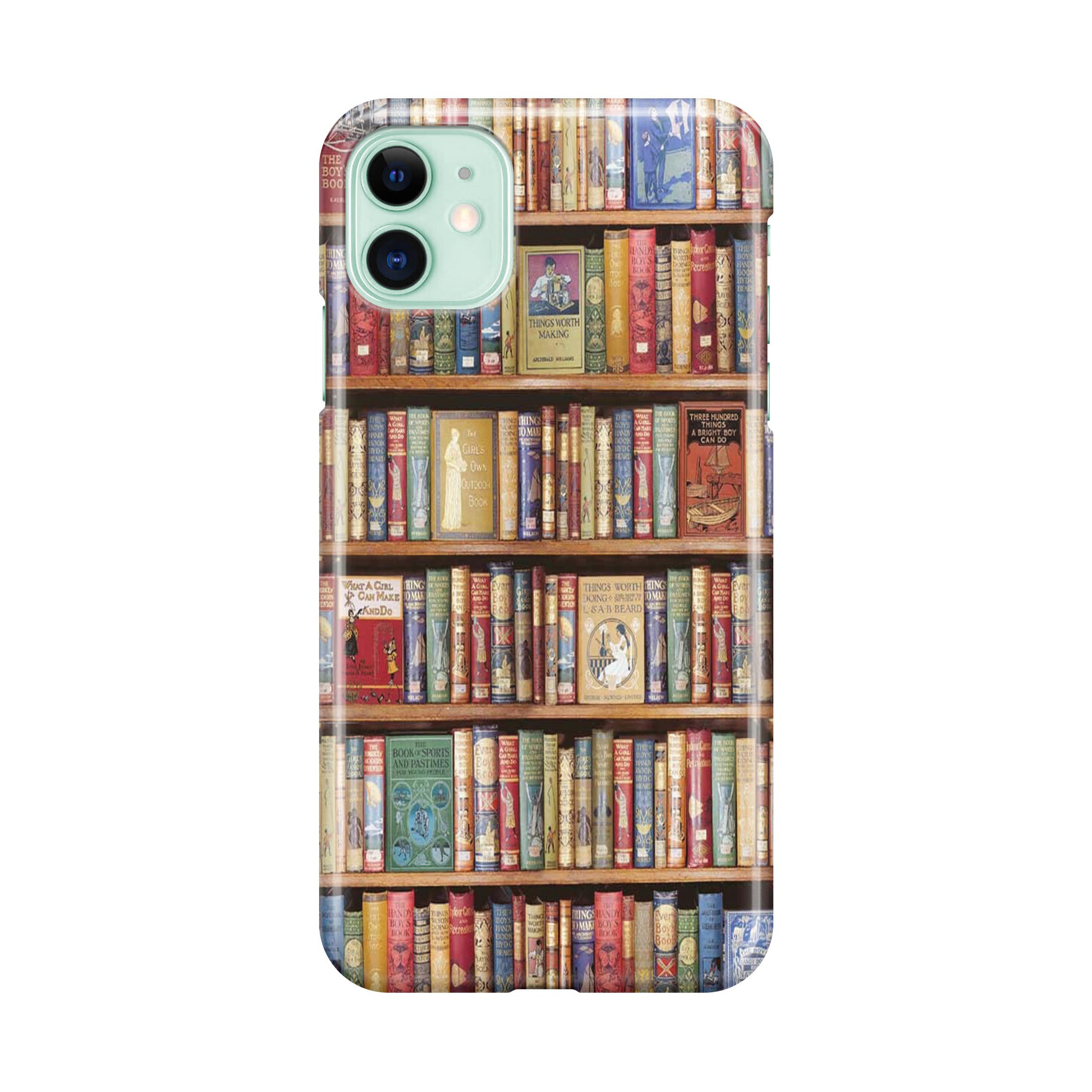 Bookshelf Library iPhone 11 Case