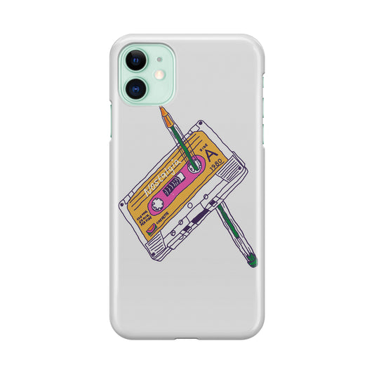 Cassete Tape Old iPhone 11 Case