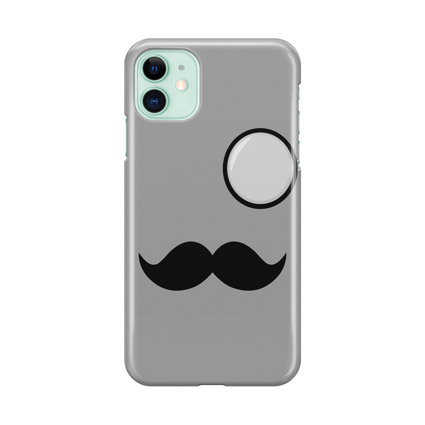 Classy Mustache iPhone 11 Case