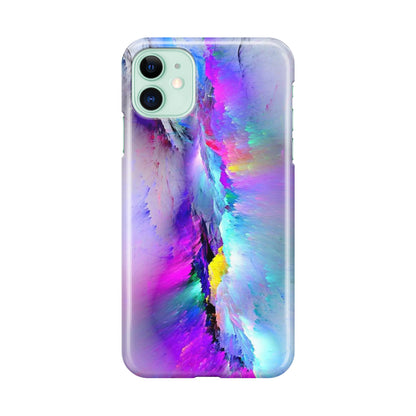 Colorful Abstract Smudges iPhone 11 Case