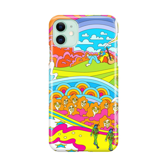 Colorful Doodle iPhone 11 Case