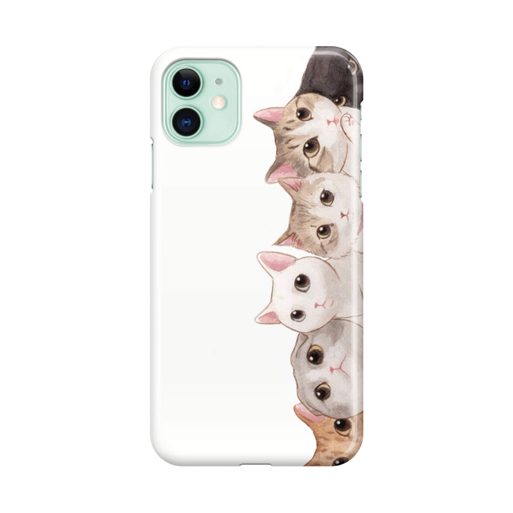 Cute Cats Vertical iPhone 12 mini Case