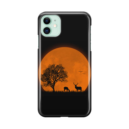 Deer Silhouette iPhone 12 Case