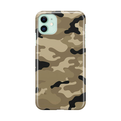 Desert Military Camo iPhone 12 Case