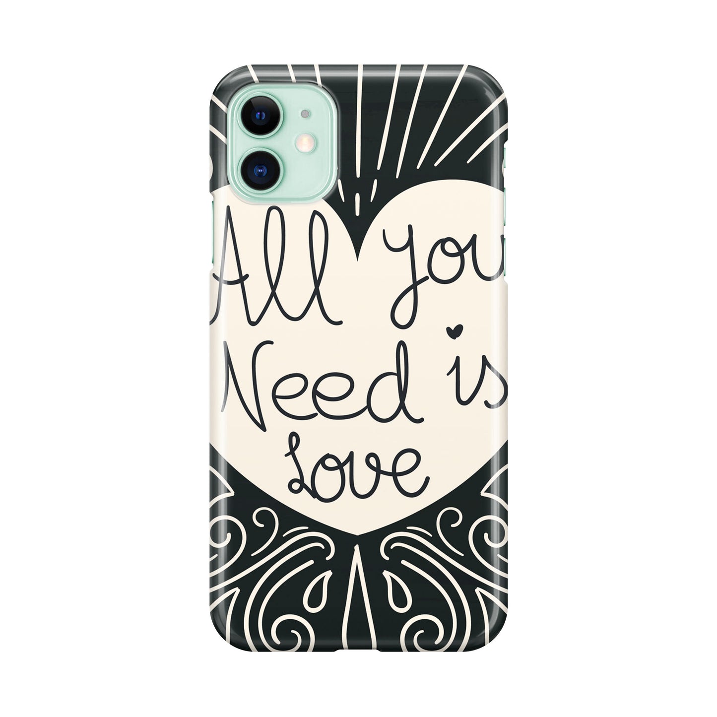 Drawn Love iPhone 11 Case