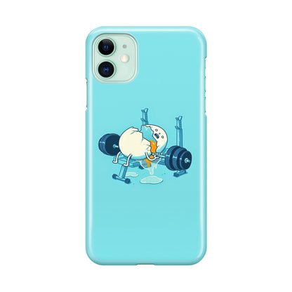 Egg Accident Workout iPhone 11 Case