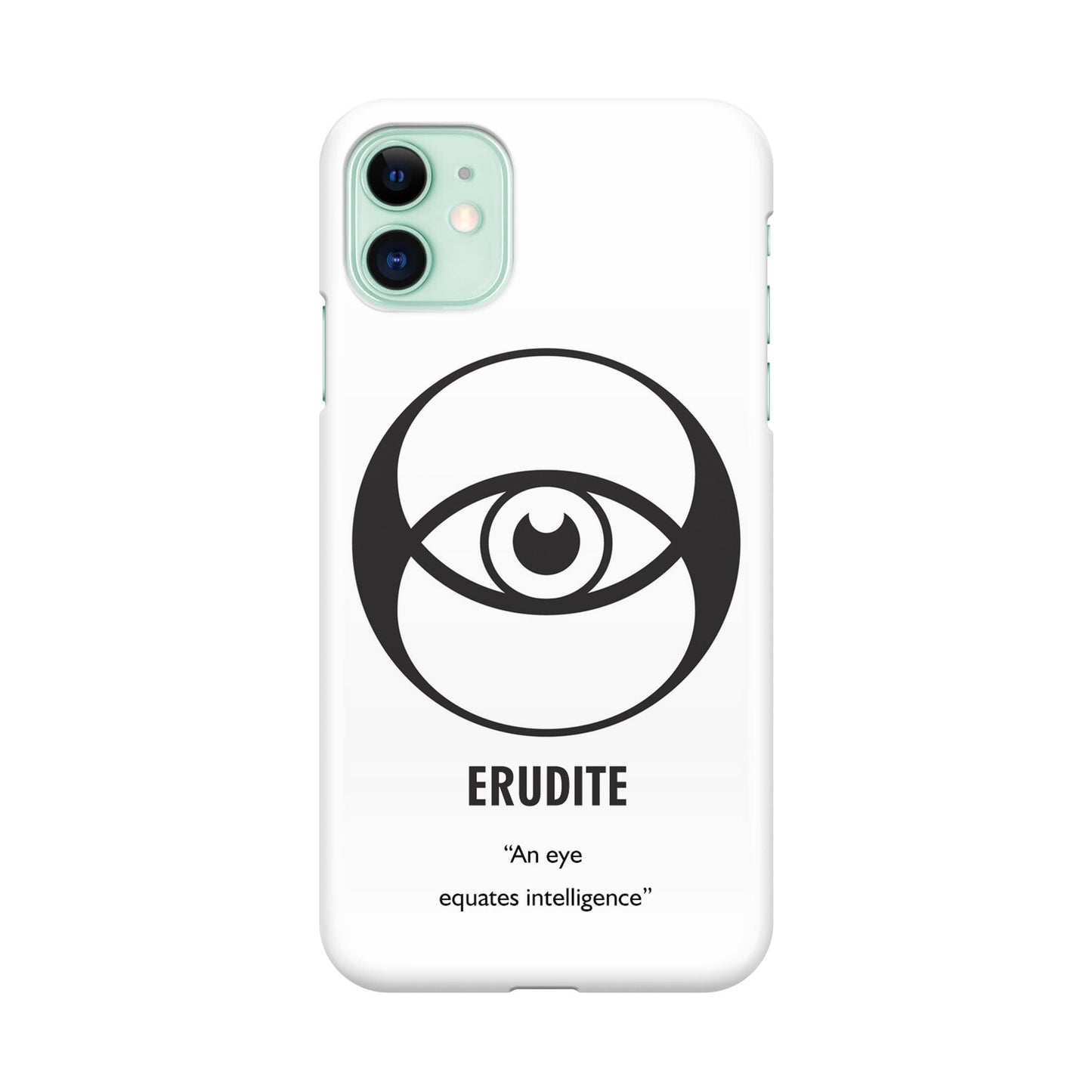 Erudite Divergent Faction iPhone 11 Case