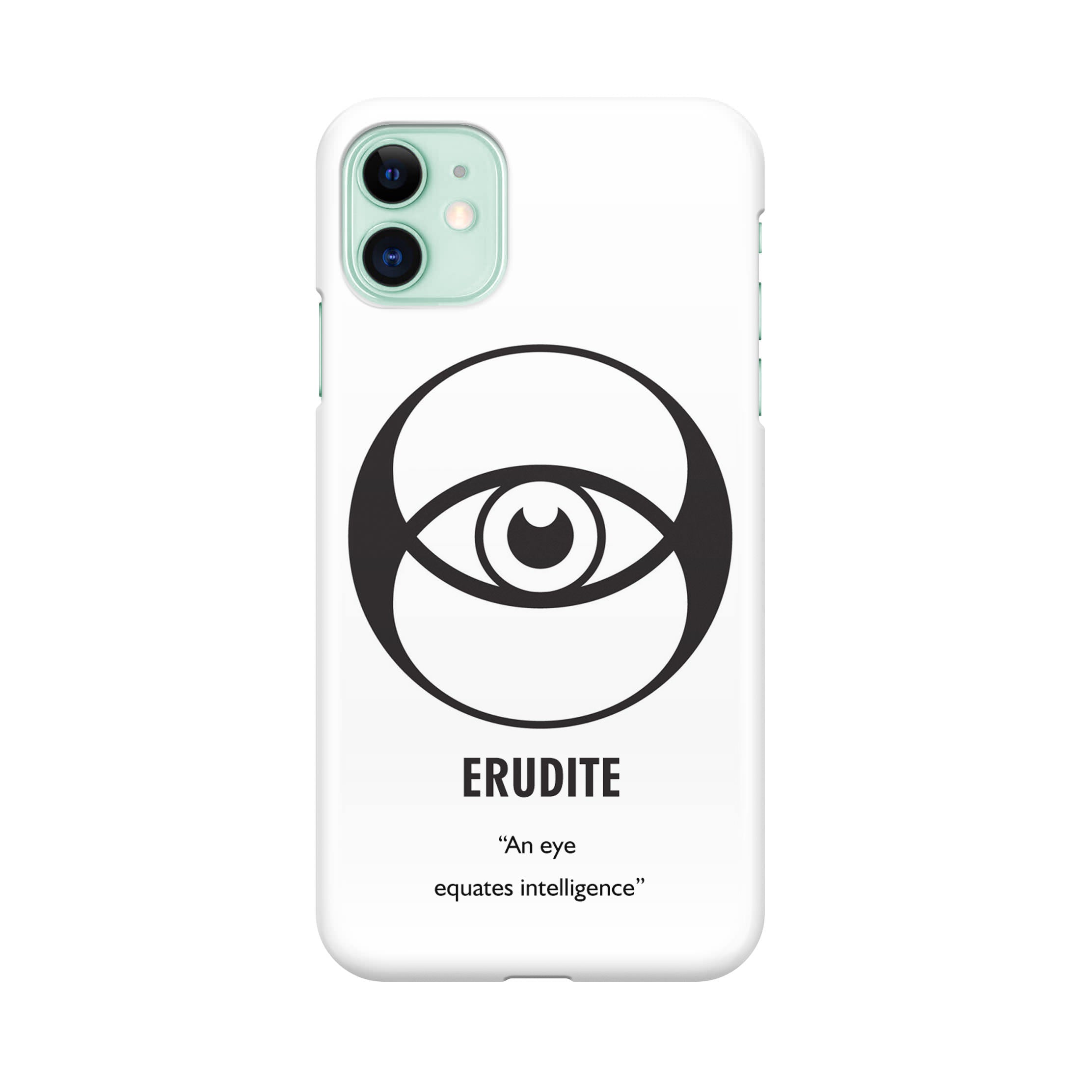 Erudite Divergent Faction iPhone 11 Case