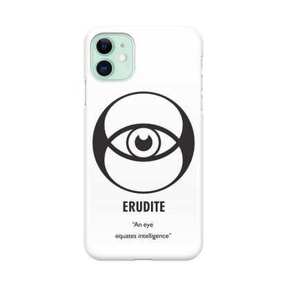 Erudite Divergent Faction iPhone 12 Case