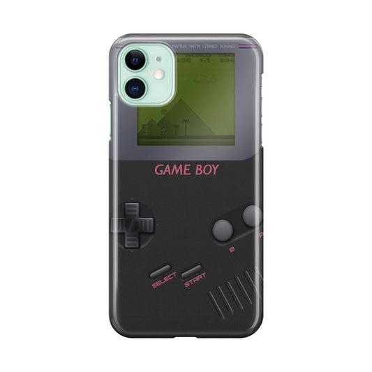 Game Boy Black Model iPhone 11 Case