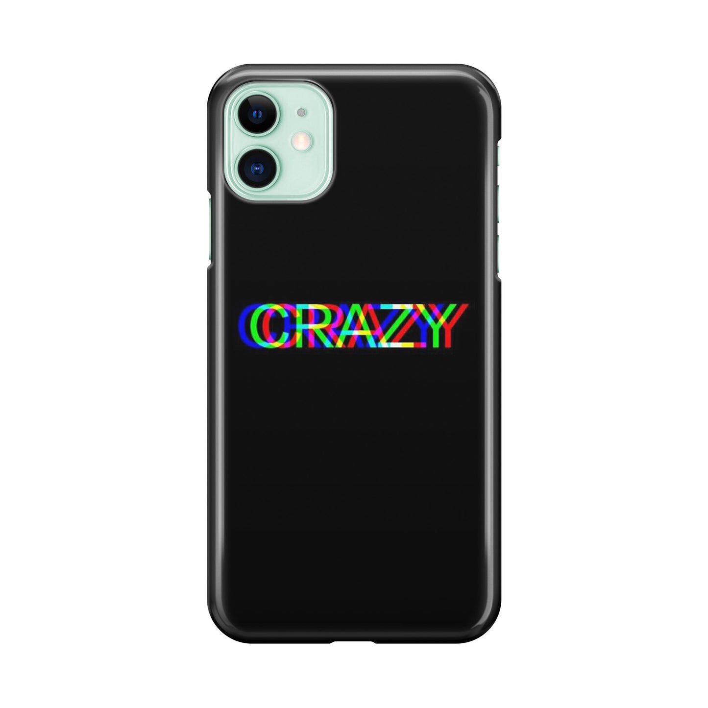 Glitch Crazy iPhone 11 Case