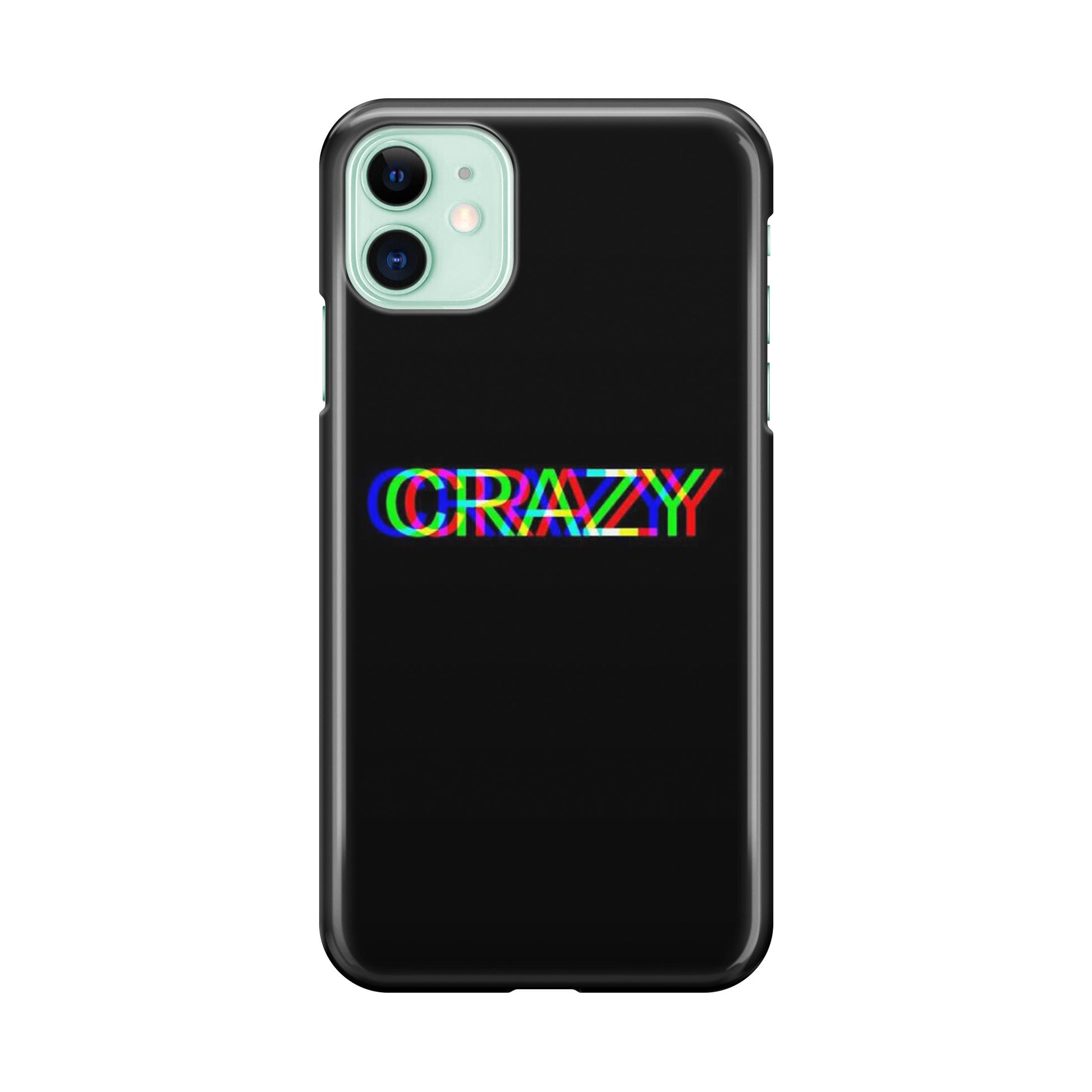Glitch Crazy iPhone 12 Case