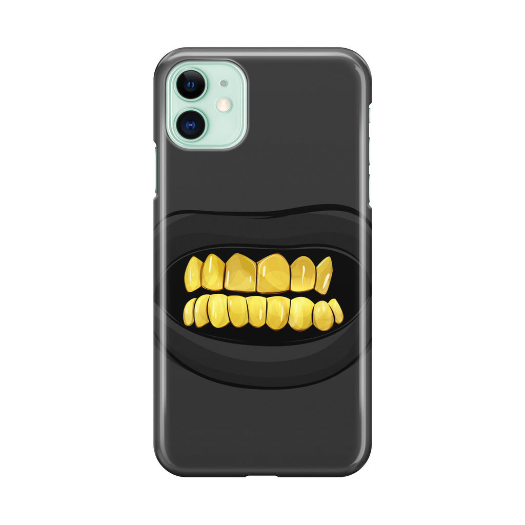 Gold Grillz iPhone 12 Case