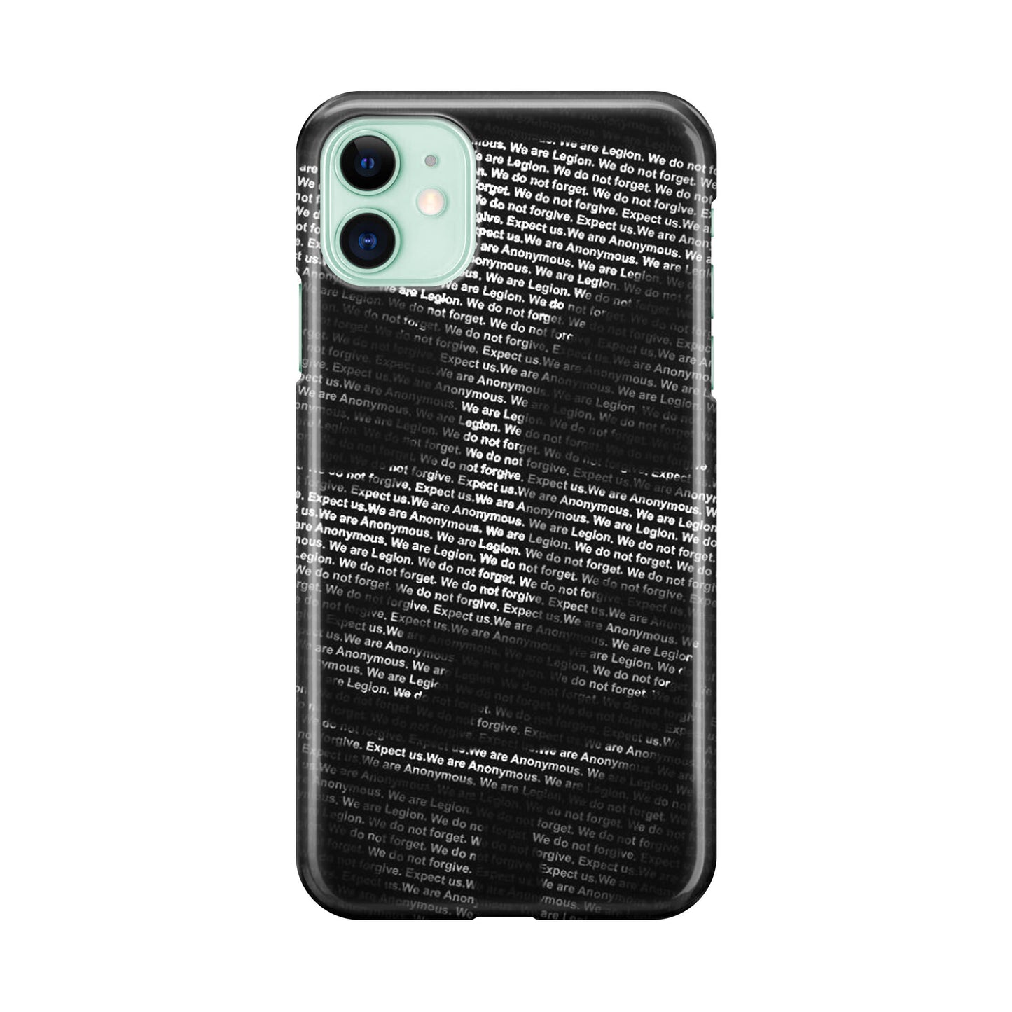 Guy Fawkes Mask Anonymous iPhone 11 Case