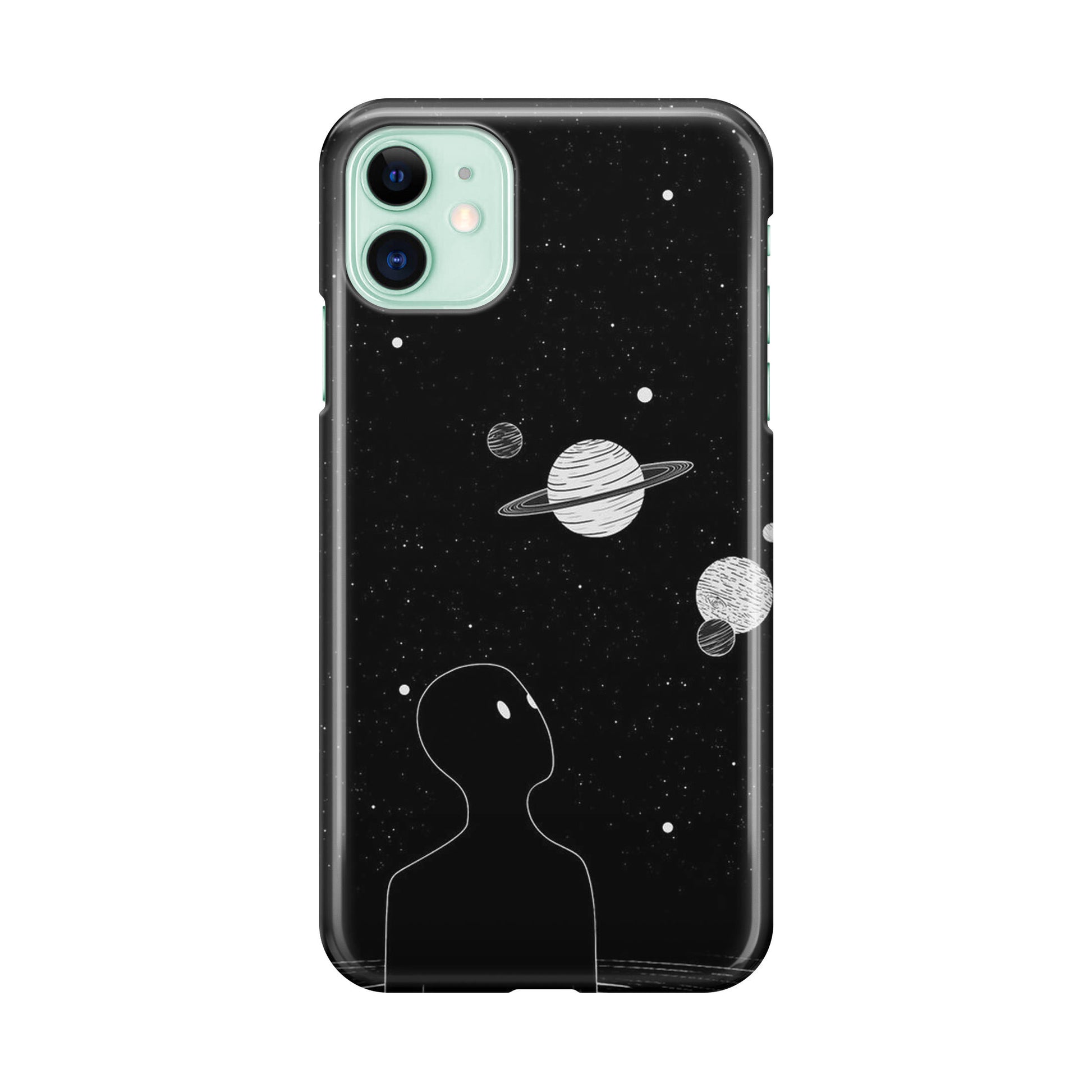 Hello Saturn iPhone 12 Case