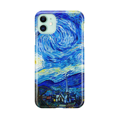 Hogwarts Starry Night iPhone 11 Case