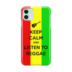 Keep Calm and Listen to Reggae iPhone 11 Case