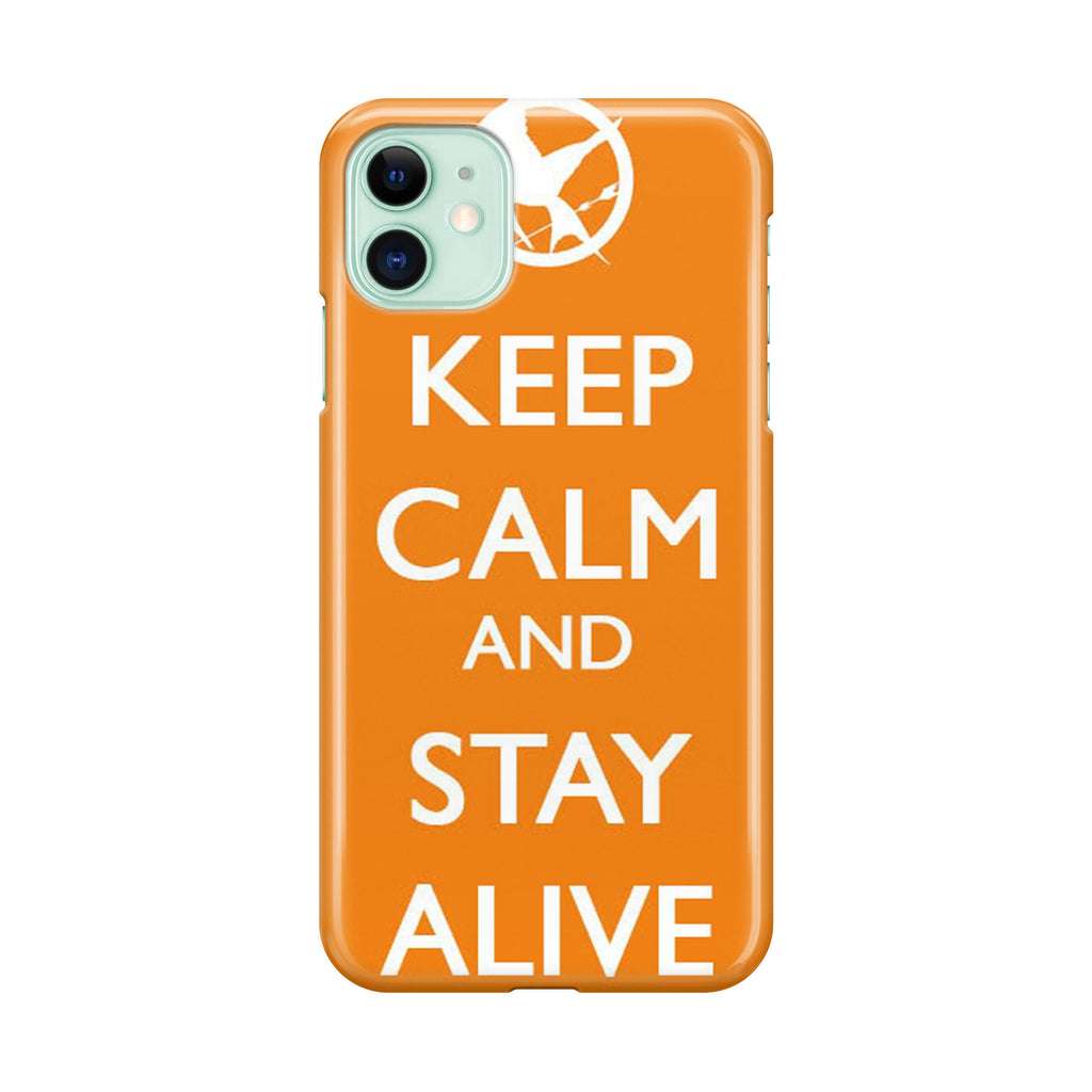 Keep Calm and Stay Alive iPhone 12 mini Case