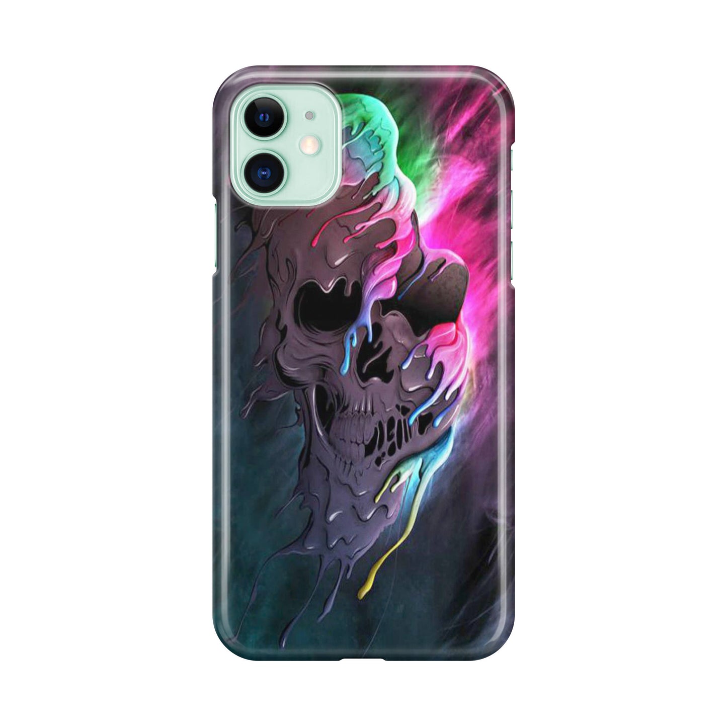 Melted Skull iPhone 11 Case