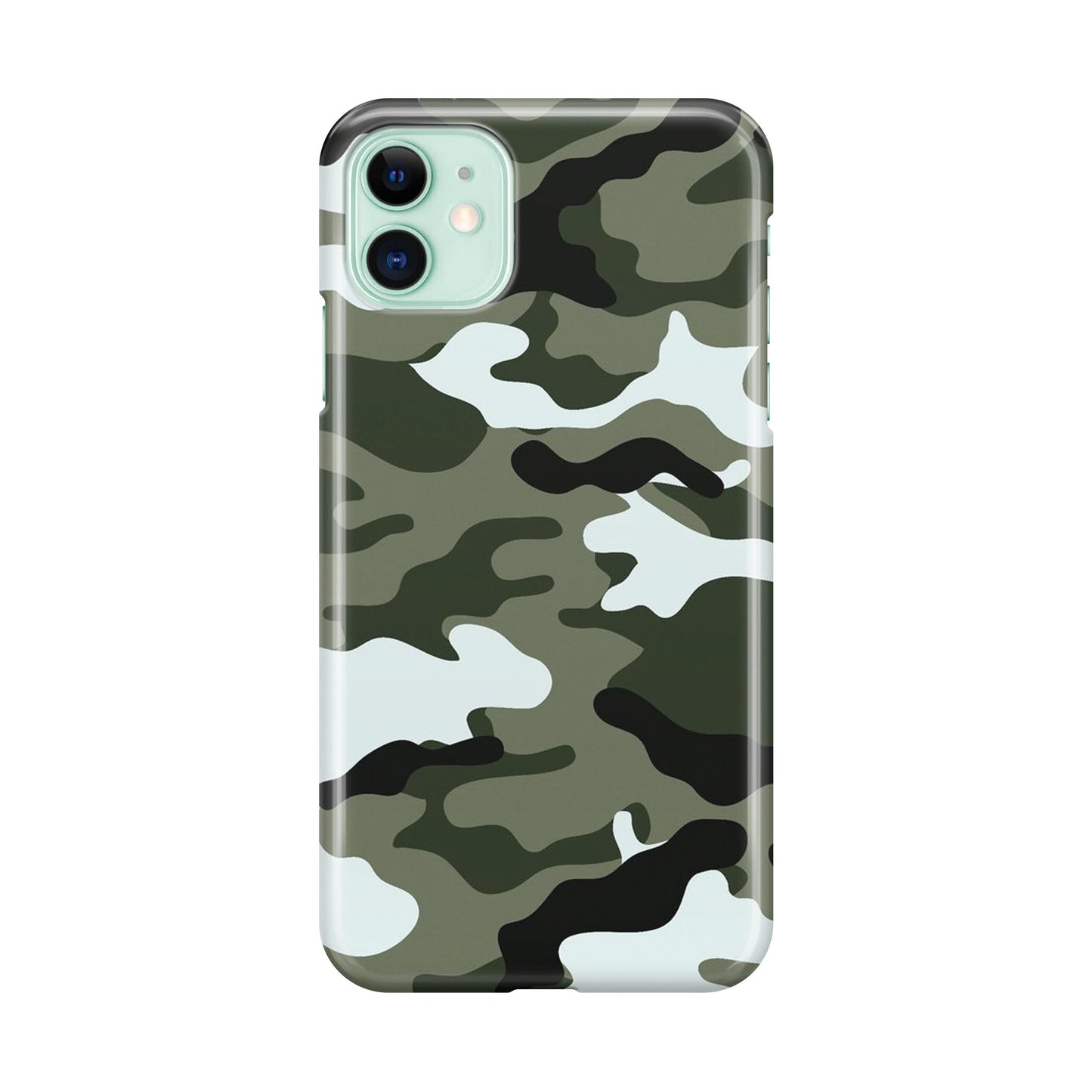 Military Green Camo iPhone 11 Case