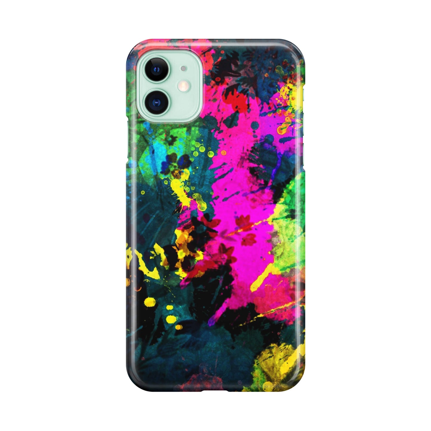 Mixture Colorful Paint iPhone 11 Case