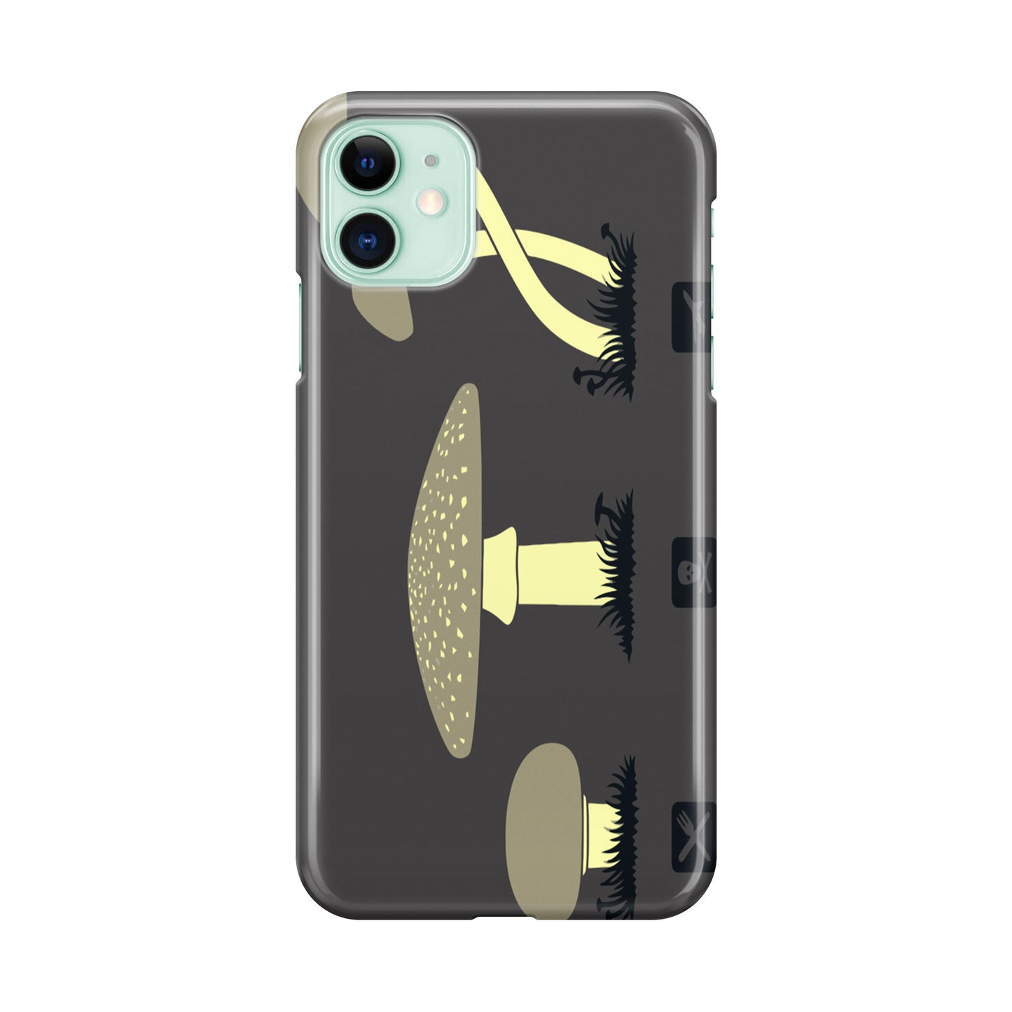 Mushroom Minimalism iPhone 11 Case