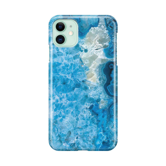 Navy Blue Marble iPhone 11 Case