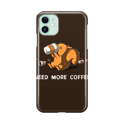 Need More Coffee Programmer Story iPhone 11 Case