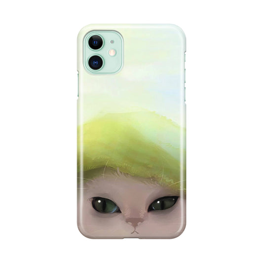 Noble Lazy Smart Kitten iPhone 11 Case