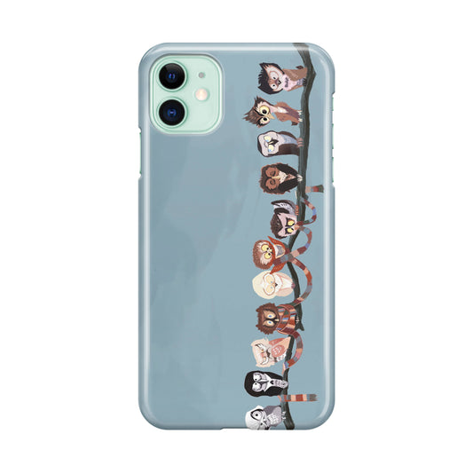 Owls on The Branch iPhone 11 Case