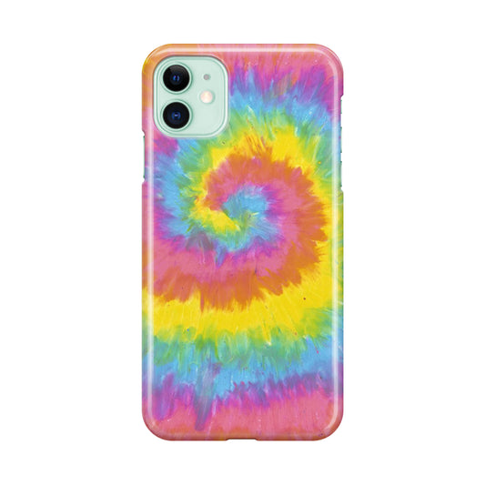 Pastel Rainbow Tie Dye iPhone 11 Case