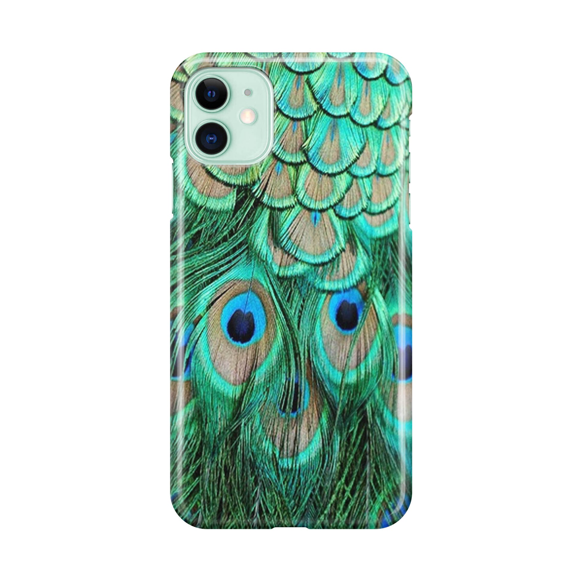 Peacock Feather iPhone 11 Case