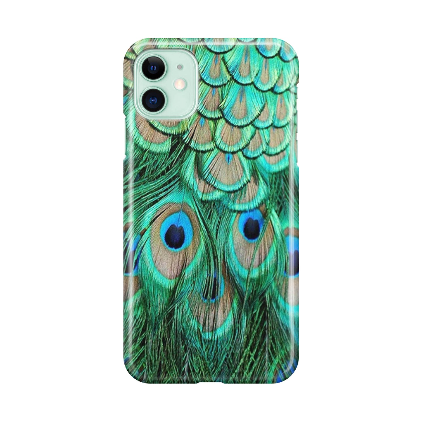 Peacock Feather iPhone 12 mini Case