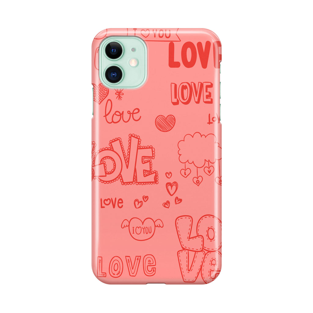 Pink Lover iPhone 12 mini Case