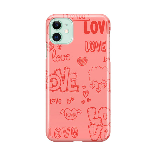 Pink Lover iPhone 12 mini Case