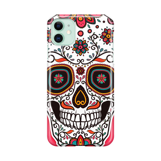 Pink Sugar Skull iPhone 11 Case