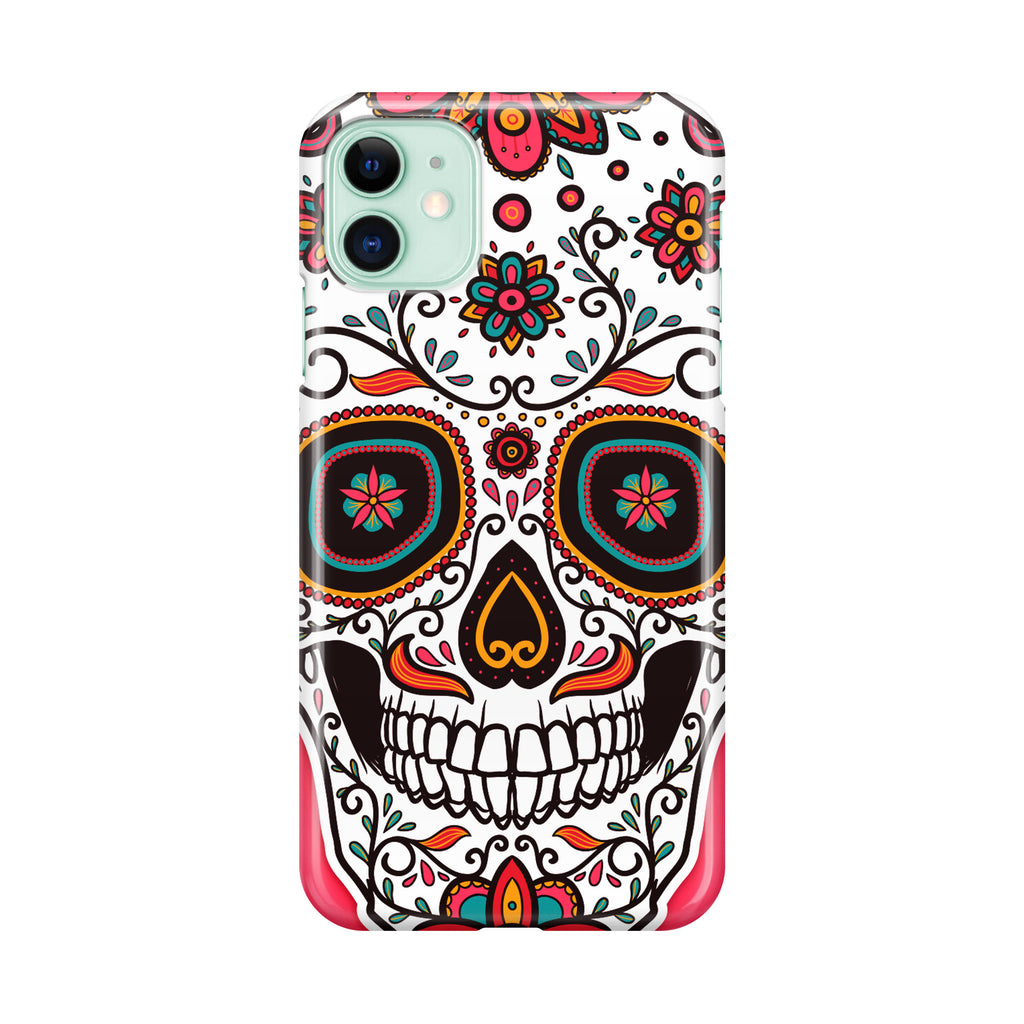 Pink Sugar Skull iPhone 12 mini Case