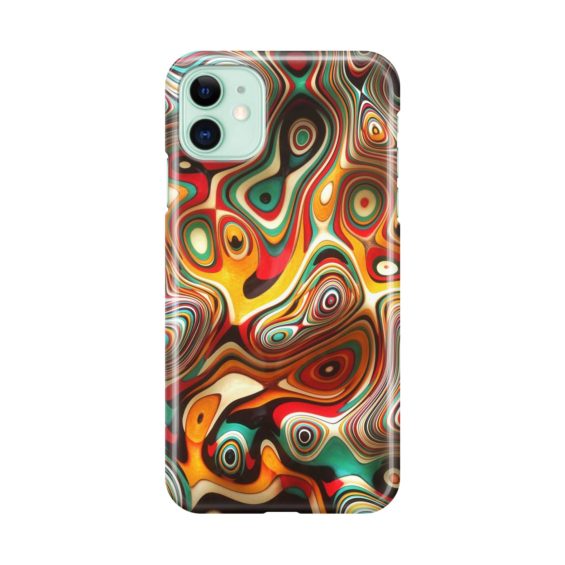 Plywood Art iPhone 11 Case