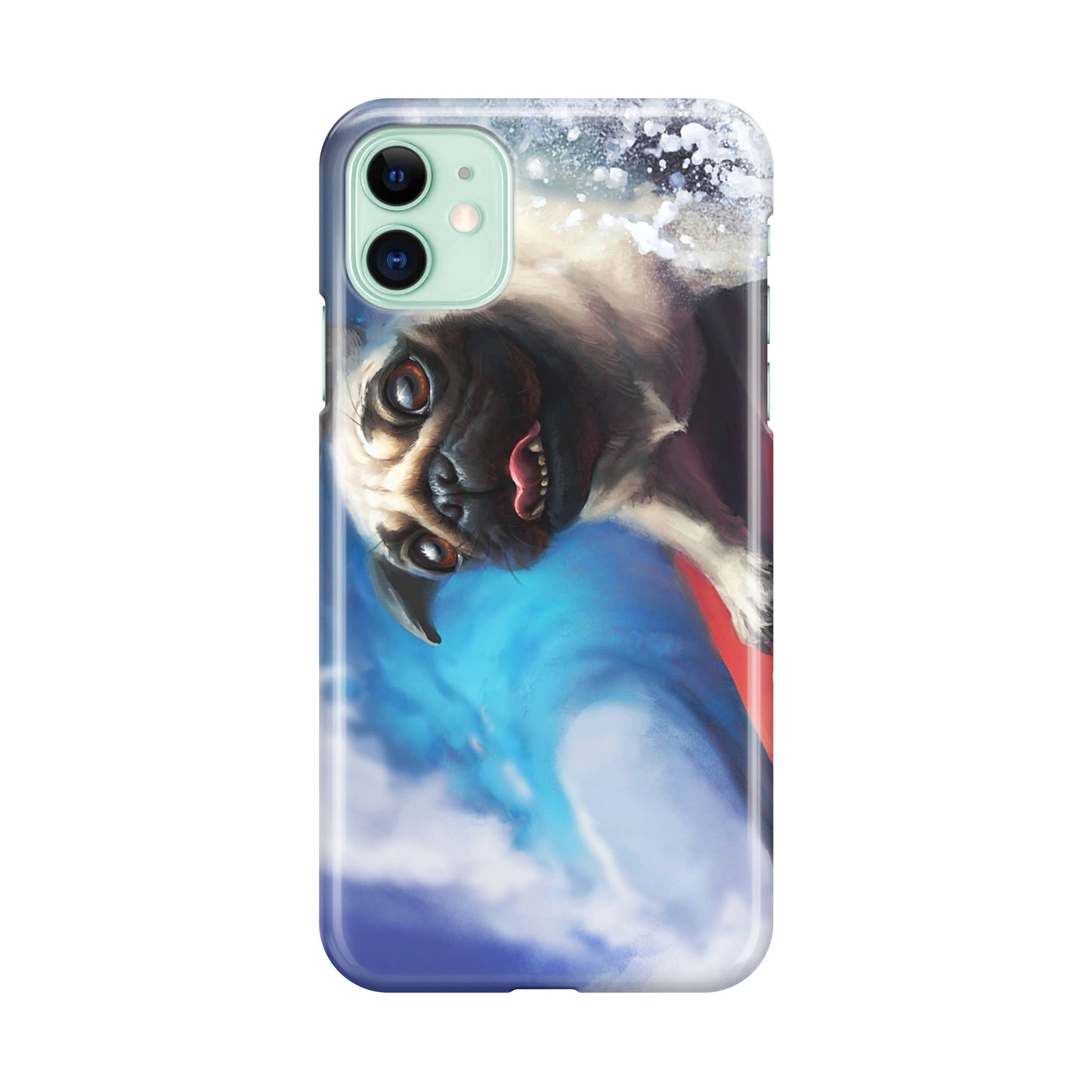 Pug Surfers iPhone 12 mini Case