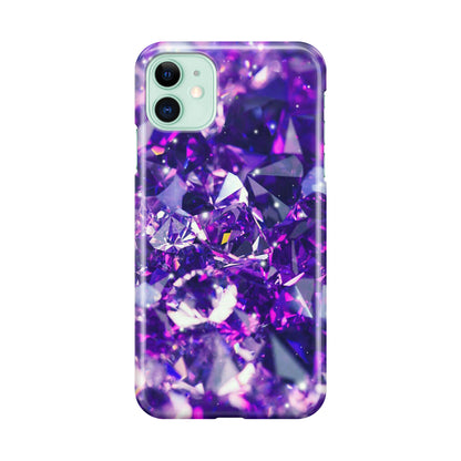 Purple Crystal iPhone 11 Case