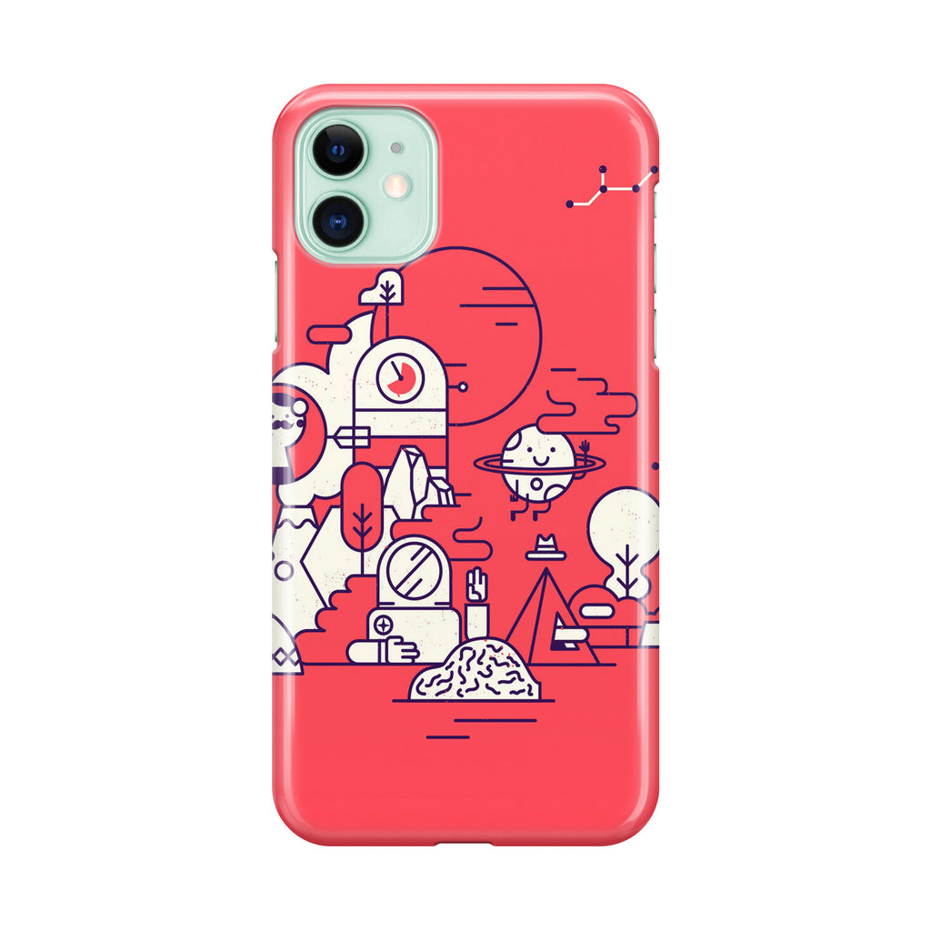 Red Planet iPhone 11 Case